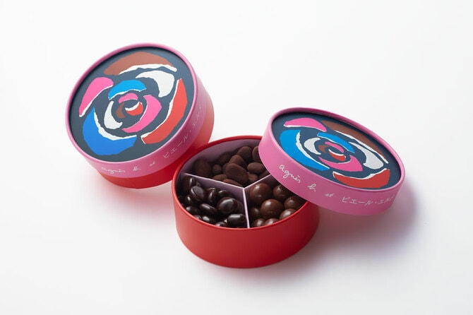 agnes b. チョコ空缶箱 アニエスベーとMade in ピエール・エルメがコラボ！ ギフトに最適の