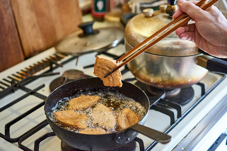 【車麩の唐揚げ】