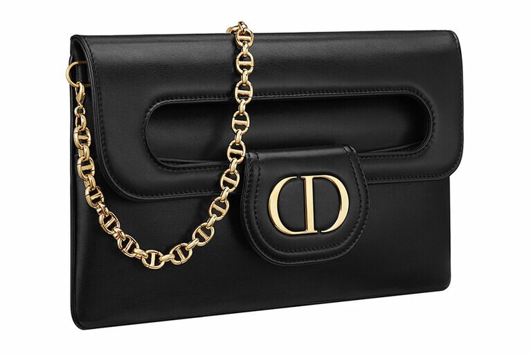 ディオール ダブル ミディアムバッグ スムーススカーフスキン 380,000円。