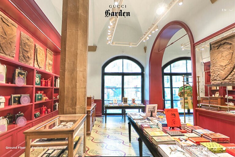 希少な限定本やアンティークブックのコレクションを取り揃えた「ブックストア」も見逃せない。