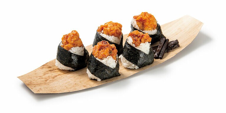 第5位 天むす5個入り 702円／地雷也(グランスタ)