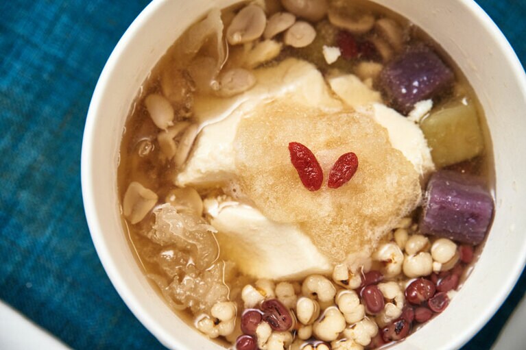 「富錦樹豆花」 900円。