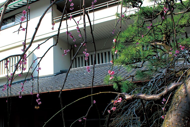 延楽［富山／宇奈月温泉］外観。