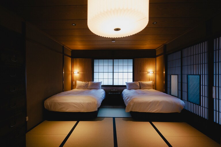 客室「格子街道－ＫＯＳＨＩ ＫＡＩＤＯ－」。