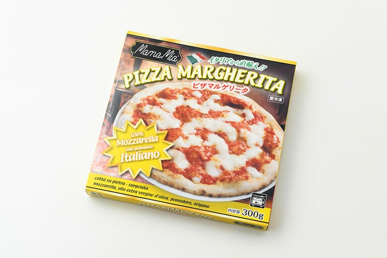 ピザマルゲリータ 275円(25cm)。