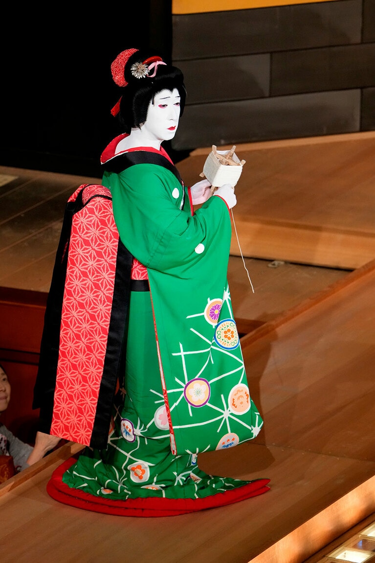 令和6年6月歌舞伎座『妹背山婦女庭訓』杉酒屋娘お三輪=中村時蔵（©松竹）
