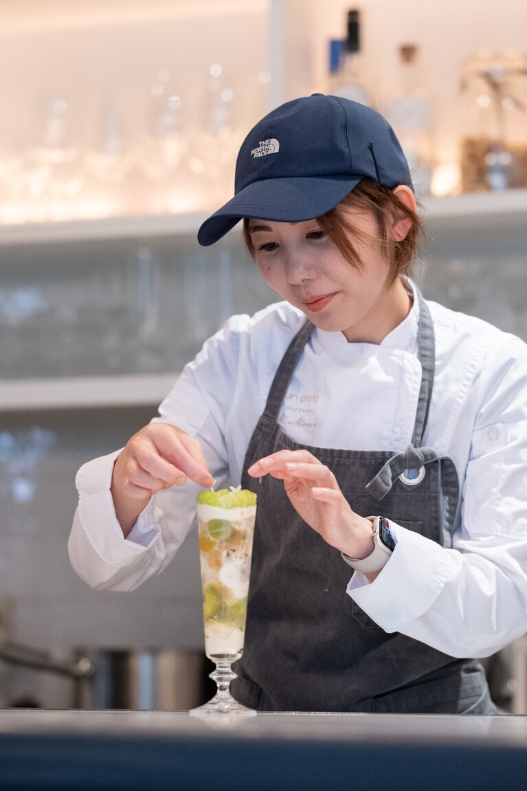 シェフ・パティシエの森井美紀さん。