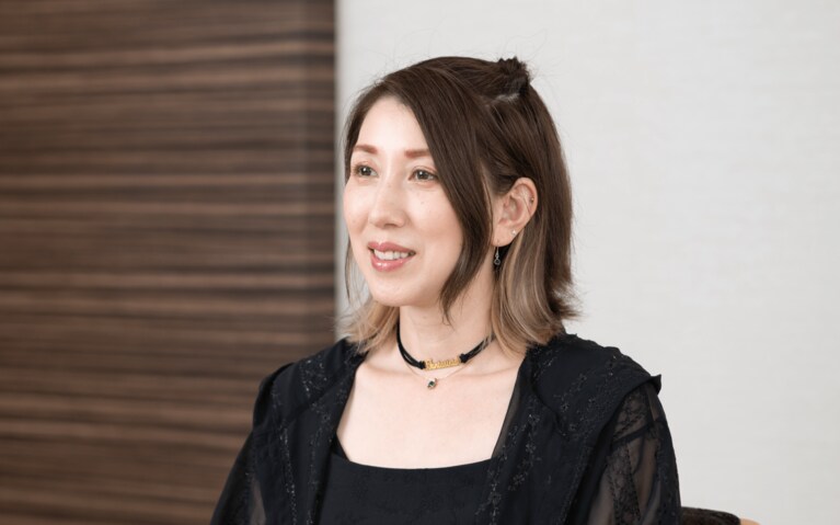 小林梓さん　©︎細田忠／文藝春秋