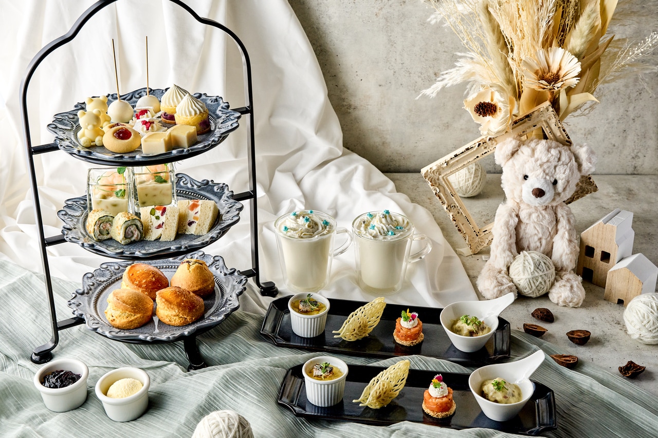 「STREAM Afternoon Tea～Nordic White～」のイメージ。1名6,000円（税・サ込）。要予約。