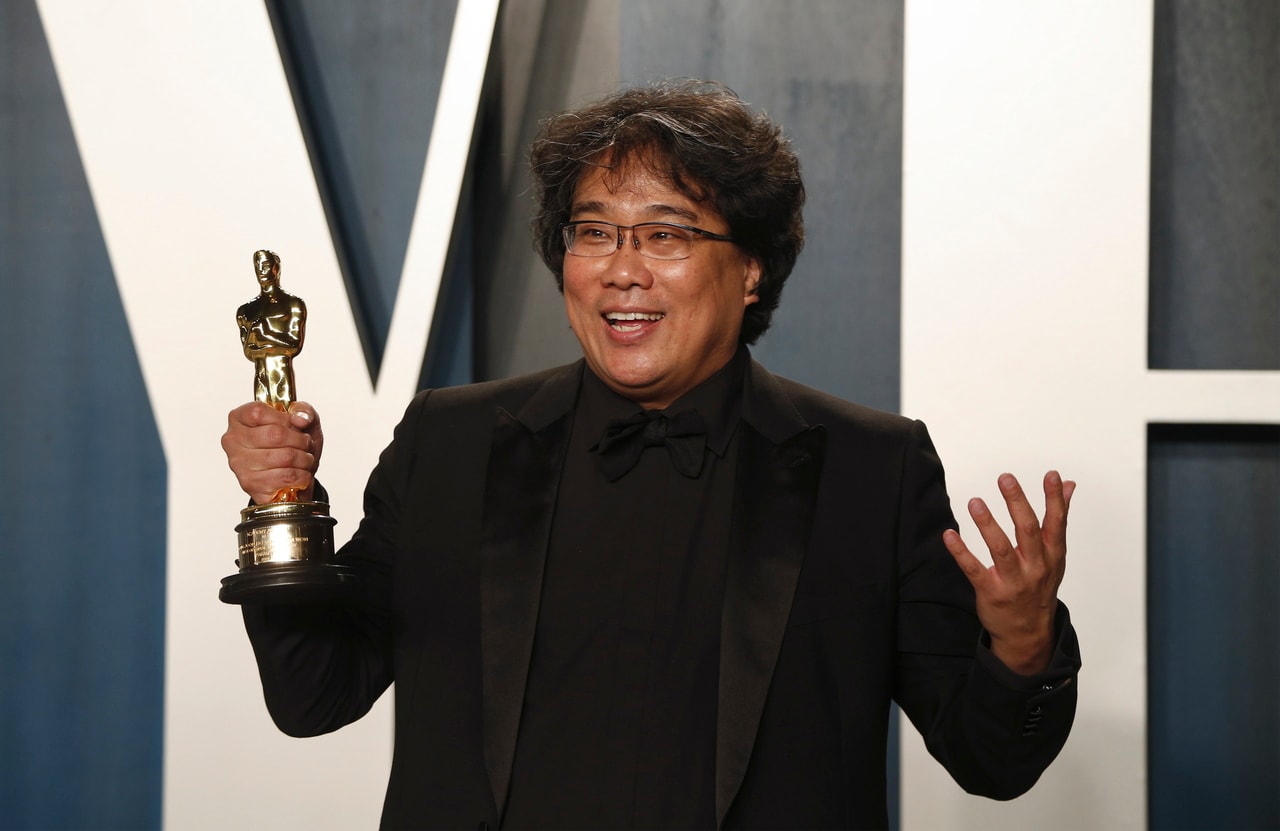 アカデミー賞4冠を達成した『パラサイト 半地下の家族』を手掛けたポン・ジュノ監督。©時事通信社