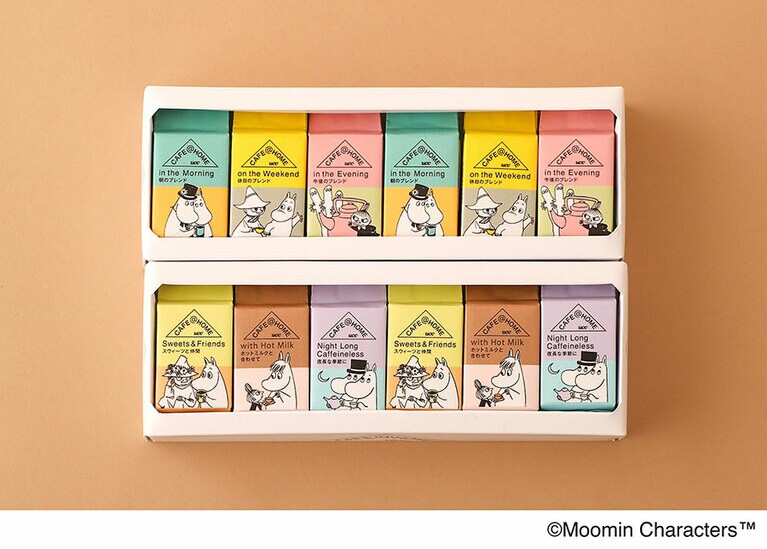 「ムーミン谷 FIKAセット 12Pギフト」3,400円。