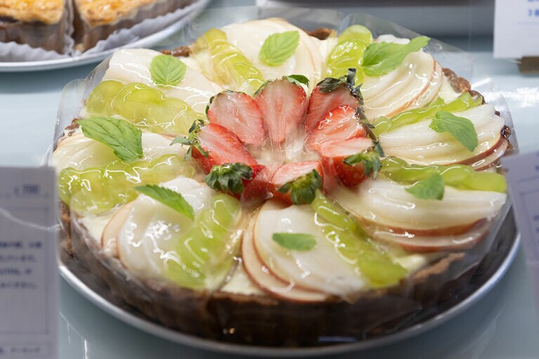 「フルーツタルト」1ピース 700円。