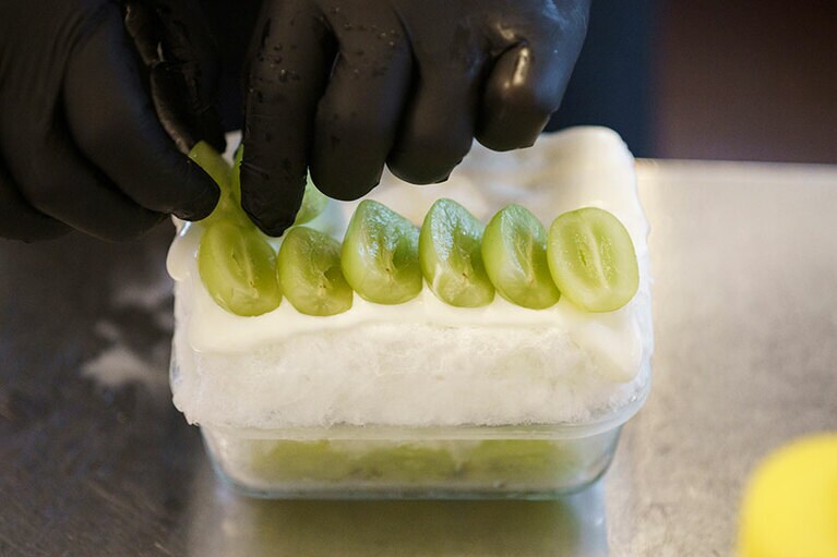 美しく並べるのもポイント。