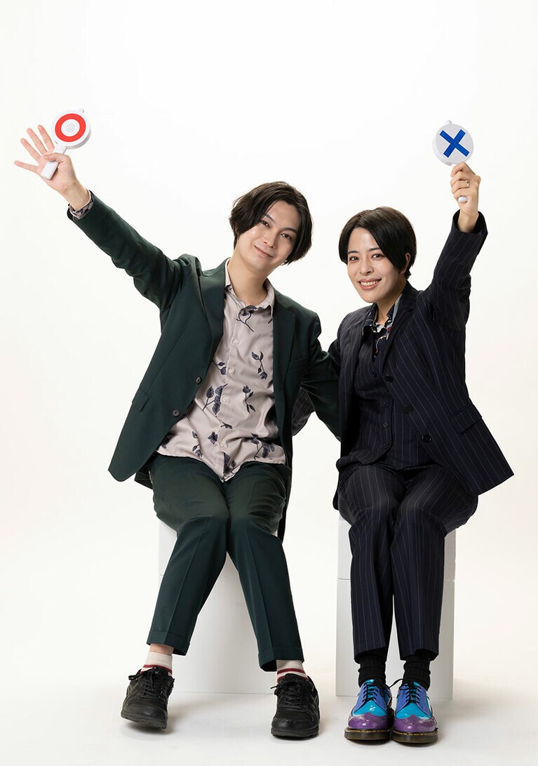 左：河村拓哉さん、右：篠原かをりさん。