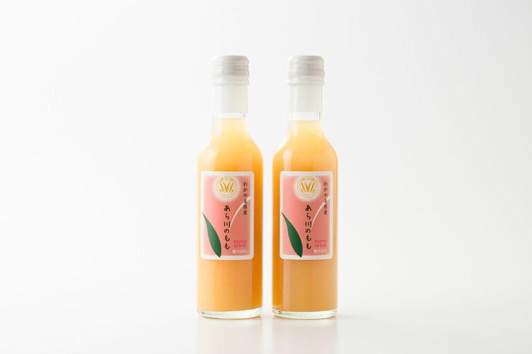 【和歌山県】あら川の桃ドリンク 3,240円（200ml×5本）／松尾