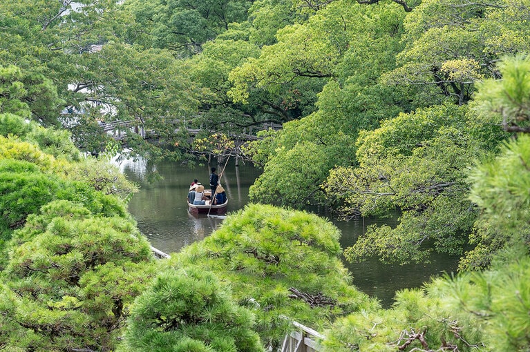 柳川藩主立花邸 御花にて。