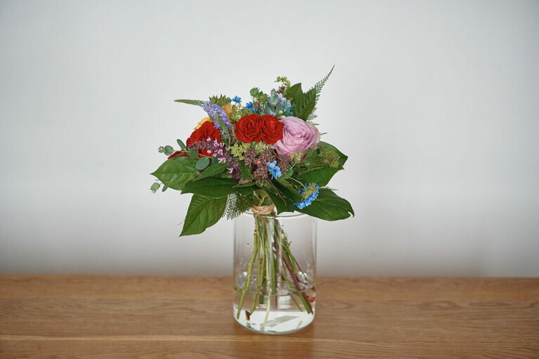 グリーンが入ると、統一感のある仕上がりに！