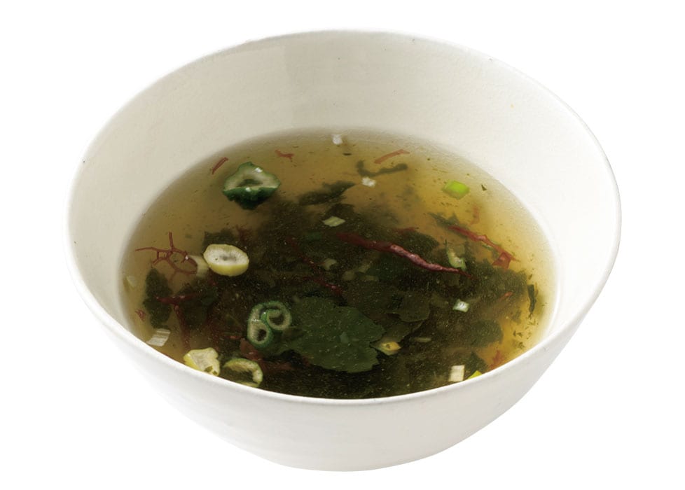 島根県産天然茎わかめと海藻のスープ 4g×10袋 278円／魚の屋