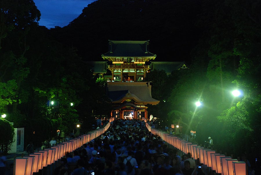 【神奈川県】ぼんぼり祭。