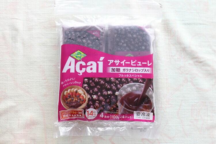 フルッタフルッタアサイー 100g×100 冷凍 からし