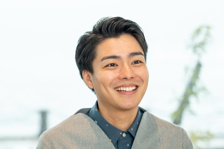 新原祐生さん。