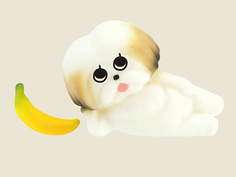 本秀康のイラストを立体化した4種。