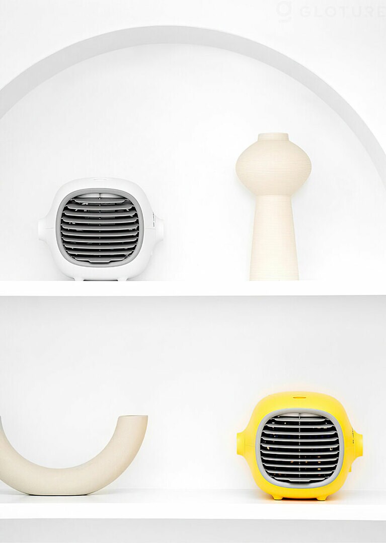 Gloture「HBLINK レモン型加湿扇風機」