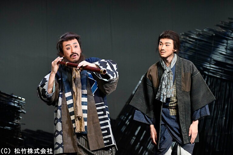 『三谷かぶき 月光露針路日本 風雲児たち』より。