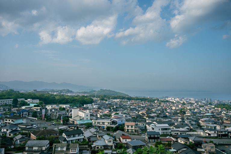 「アクアガーデン」から見える絶景。
