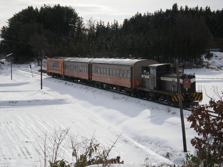 ストーブ列車。