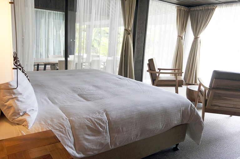 「ザ・パームス」は4ベッドルーム。メイン棟から離れて2ベッドルームがある造り。