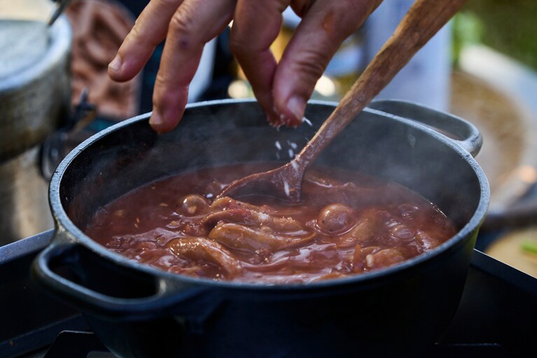 パタゴニア プロビジョンズのオーガニックパスタ。Taro Terasawa(C)2024Patagonia, Inc.