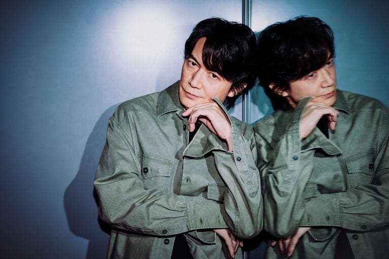 映画「ブラック・ショーマン」でダークヒーロー神谷武史を演じている福山雅治　撮影：SASU TEI　ヘアメイク：新宮利彦　スタイリング：二村毅