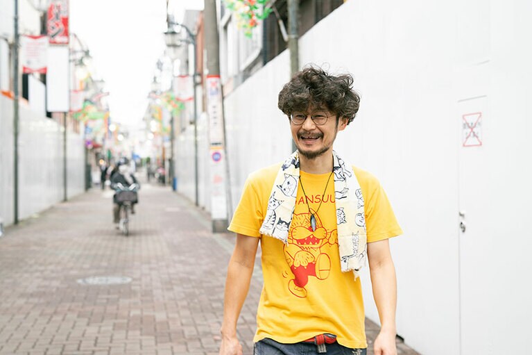 ブンカ堂の店主・西村さん。