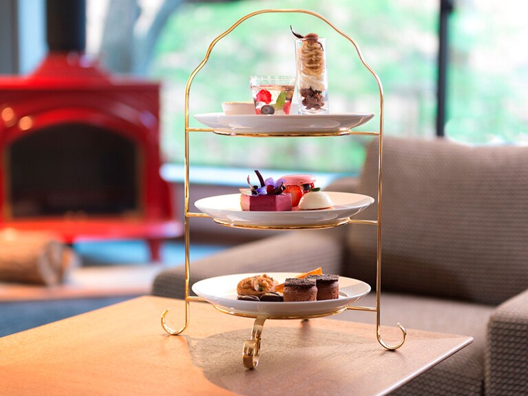 扉温泉 明神館［長野／扉温泉］アフタヌーンティー。