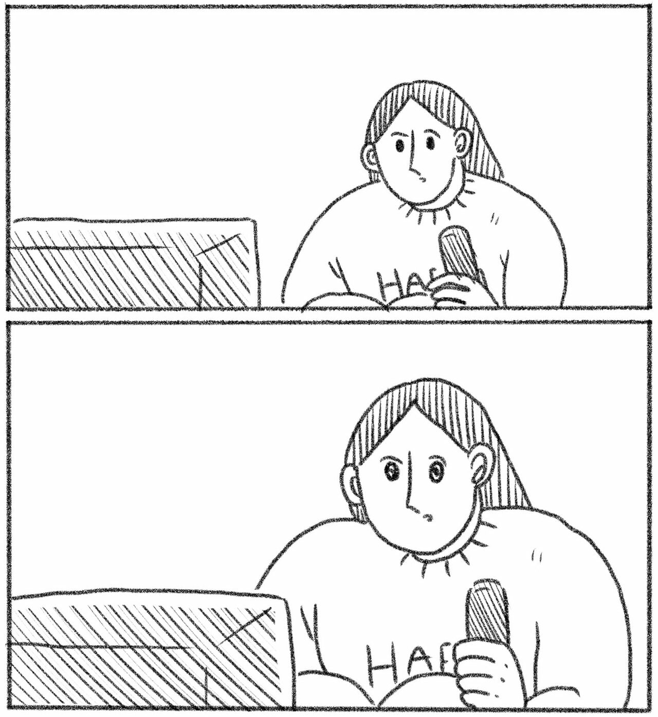 『とびだせ! つづ井さん2』より。