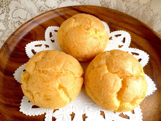 「とくいち」の昭和のシュークリーム。