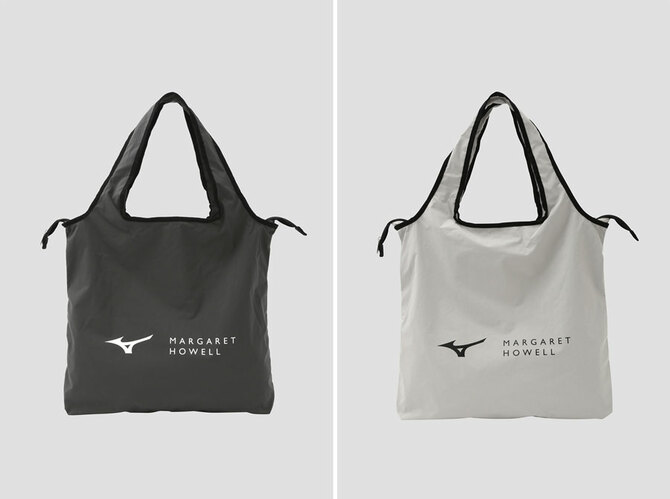 最終価格【美品】マーガレットハウエル MIZUNO コラボトートバッグ MIZUNO POLYESTER POPLIN MHL コラボ 別注 トートバッグ ミズノ