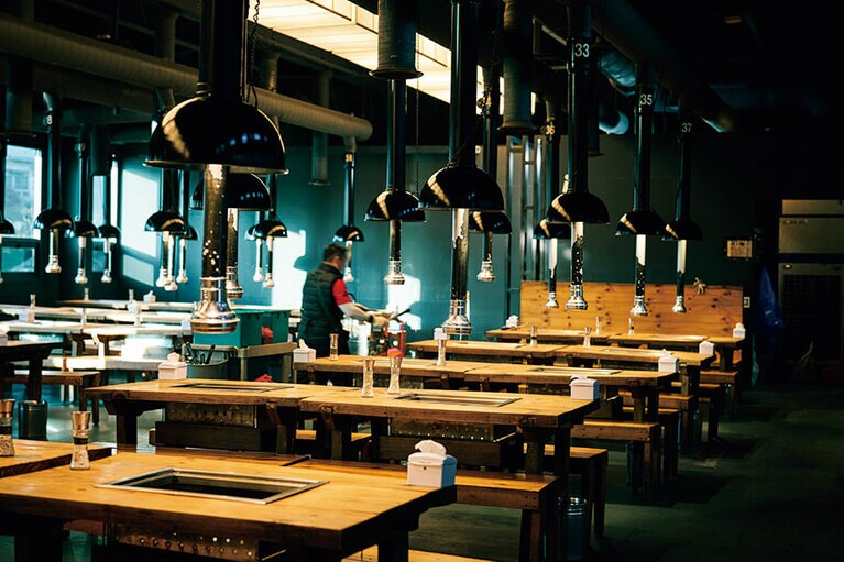 ご飯や麺の持ち込みはOK。肉と海鮮はNG。