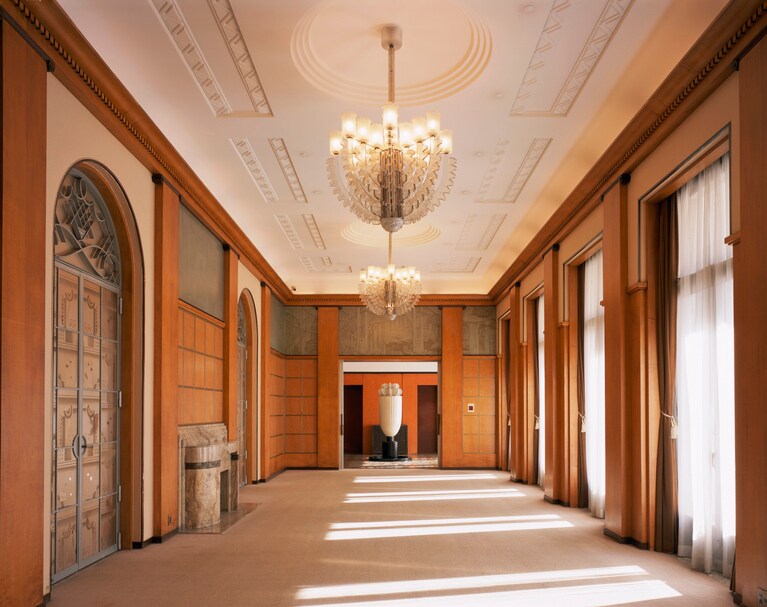 アンリ・ラパンが室内デザインを手がけた大客室。