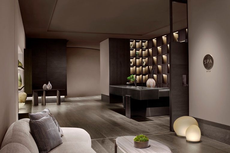 「SPA by JW」のレセプション。