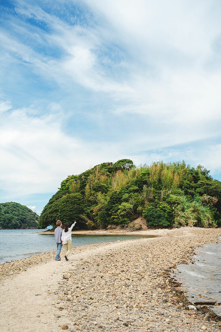 真宮島エンジェルロード。