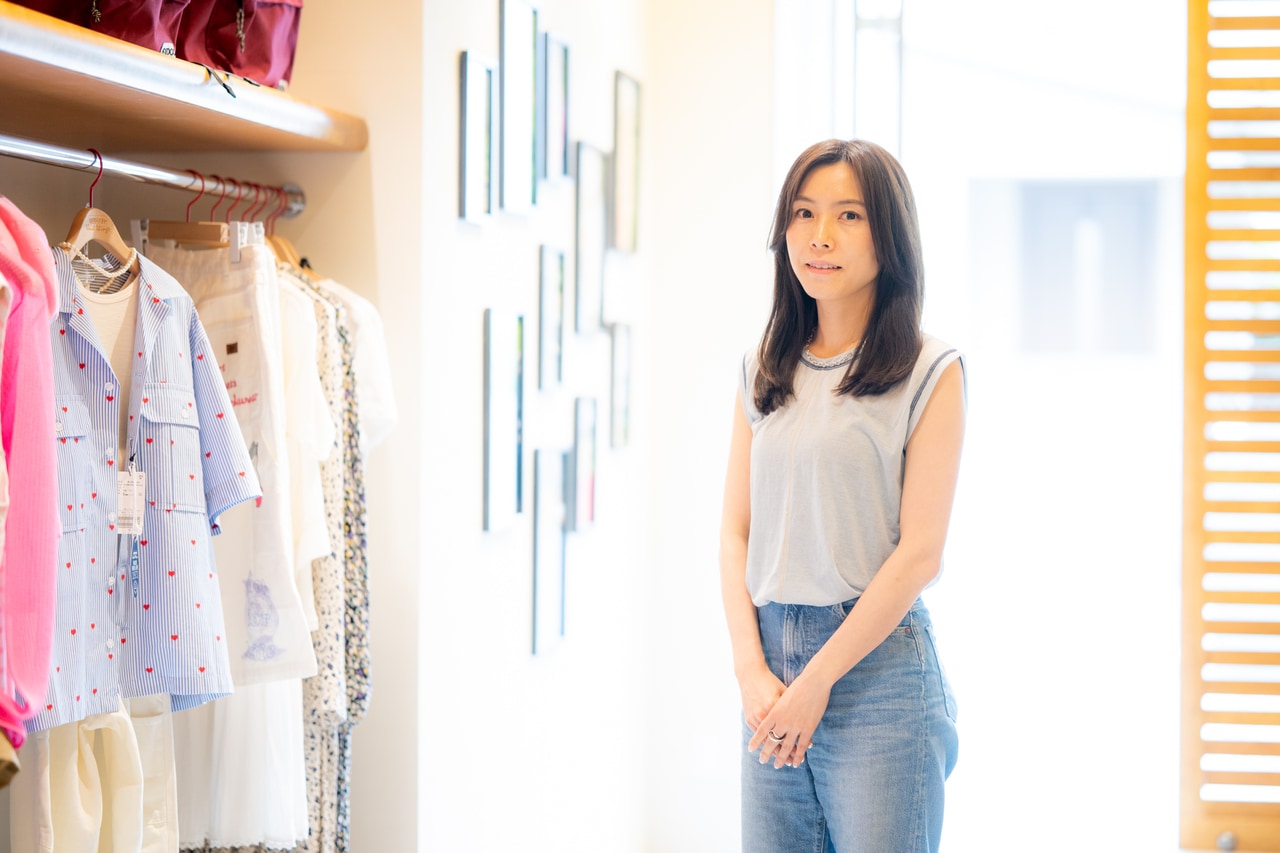 「OUTDOOR PRODUCTS」営業・PR担当の板坂未夢さん。