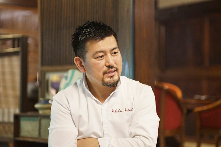 「栗のいえ」代表の竹内孝弘さん。