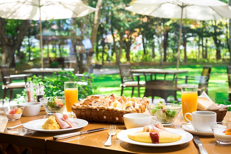 森のスパリゾート 北海道ホテル［北海道／帯広温泉郷］朝食。