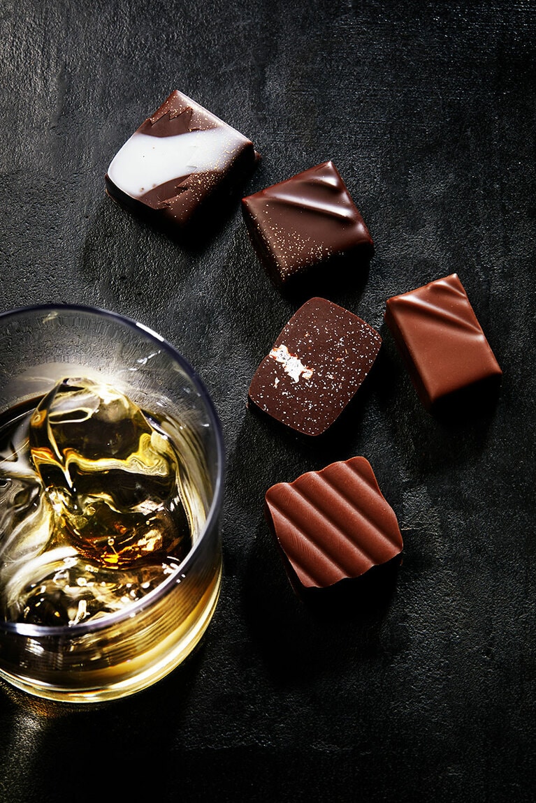 ジャパニーズウィスキーコレクション 5個入り 2,500円／ショコラティエ　パレ ド オール