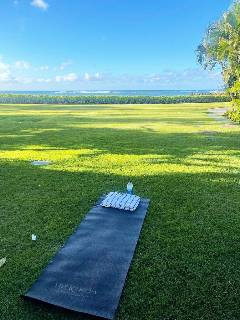 ヨガ、ズンバ、瞑想などの日替わりクラスは要予約。