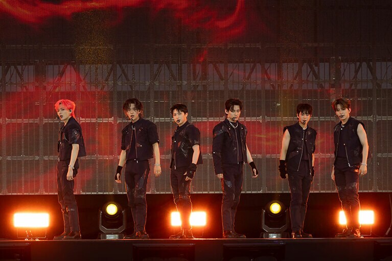 THE-NEW-SIX。「KCON JAPAN 2024」© CJ ENM Co., Ltd, All Rights Reserved