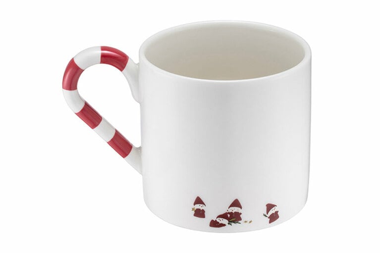 サンタの格好をした雪だるまが、さりげなく描かれているのがポイント。