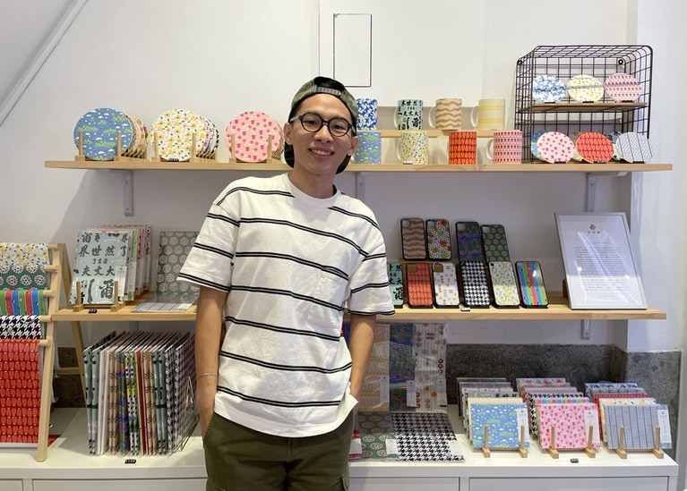 30代ですが、まるで少年のような雰囲気の楊子興さん。